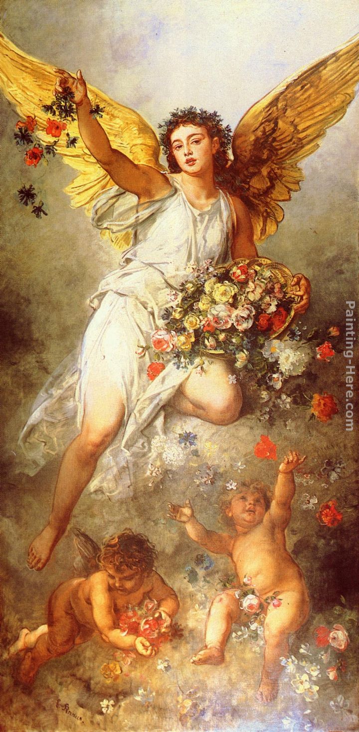 Peace painting - Ludwig Knaus Peace art painting